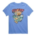 thumbnail image 1 of Teenage Mutant Ninja Turtles - New York City - Youth Boys Short Sleeve Graphic T-Shirt, 1 of 3
