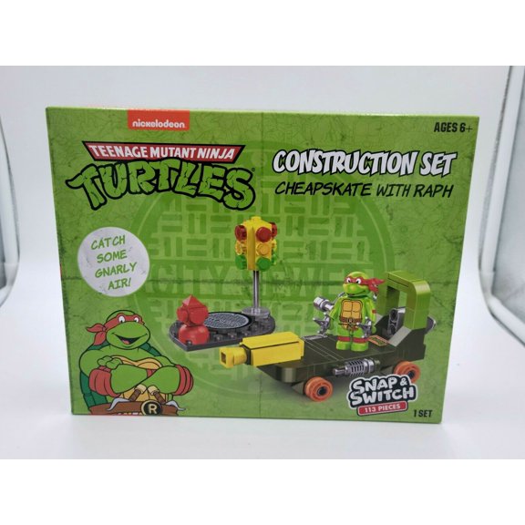 Snap & Switch Teenage Mutant Ninja Turtles Cheapskate with Raph Playset