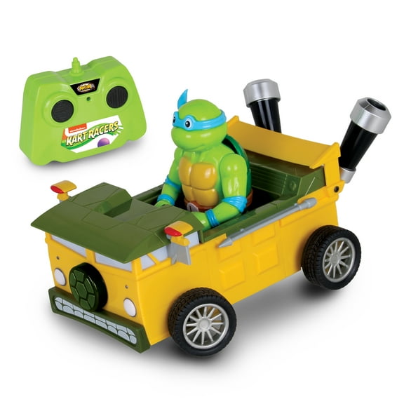 Teenage Mutant Ninja Turtles Nickelodeon Kart Racers 3: Slime Speedway Leonardo R/C Car (2.4GHz, Party Van)