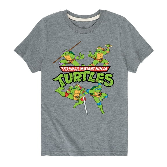 Teenage Mutant Ninja Turtles - Ninja Turtles - Toddler And Youth Short Sleeve Graphic T-Shirt