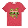 thumbnail image 1 of Teenage Mutant Ninja Turtles - Ninja Turtles - Toddler And Youth Short Sleeve Graphic T-Shirt, 1 of 5