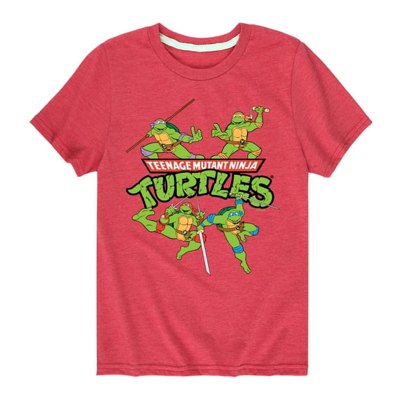 Teenage Mutant Ninja Turtles - Ninja Turtles - Toddler And Youth Short Sleeve Graphic T-Shirt