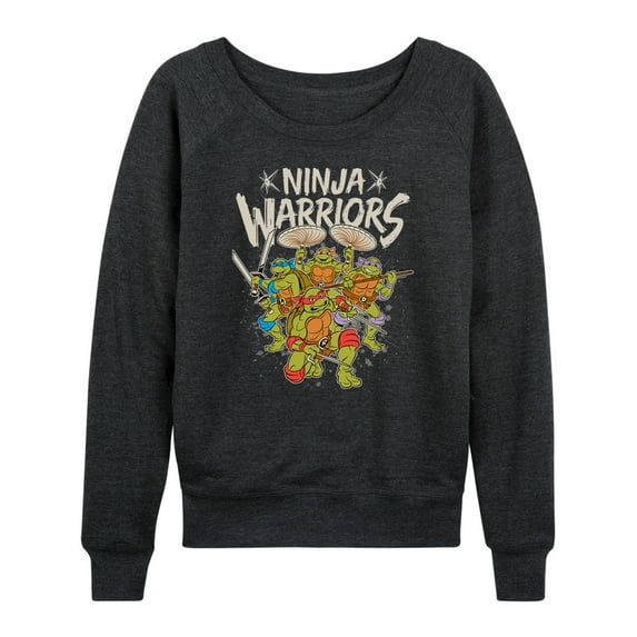 Teenage Mutant Ninja Turtles - Ninja Warriors - Women's Lightweight French Terry Long Sleeve Shirt