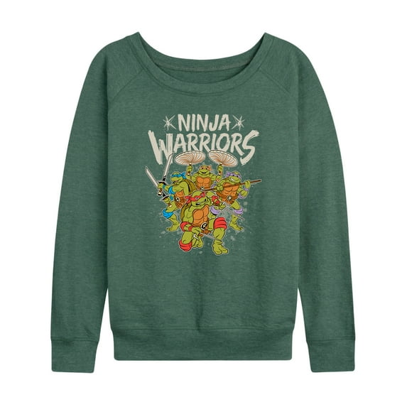 Teenage Mutant Ninja Turtles - Ninja Warriors - Women's Lightweight French Terry Long Sleeve Shirt