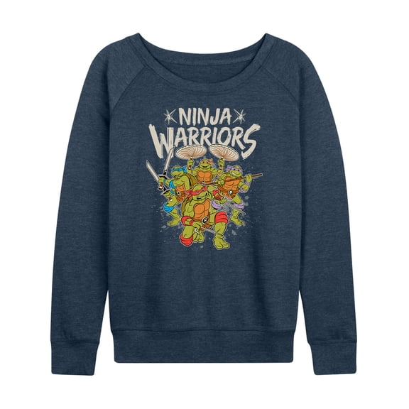 Teenage Mutant Ninja Turtles - Ninja Warriors - Women's Lightweight French Terry Long Sleeve Shirt