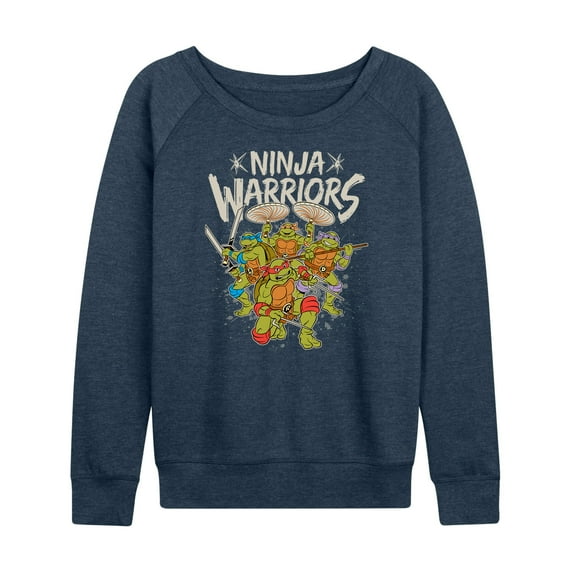 Teenage Mutant Ninja Turtles - Ninja Warriors - Women's Lightweight French Terry Long Sleeve Shirt