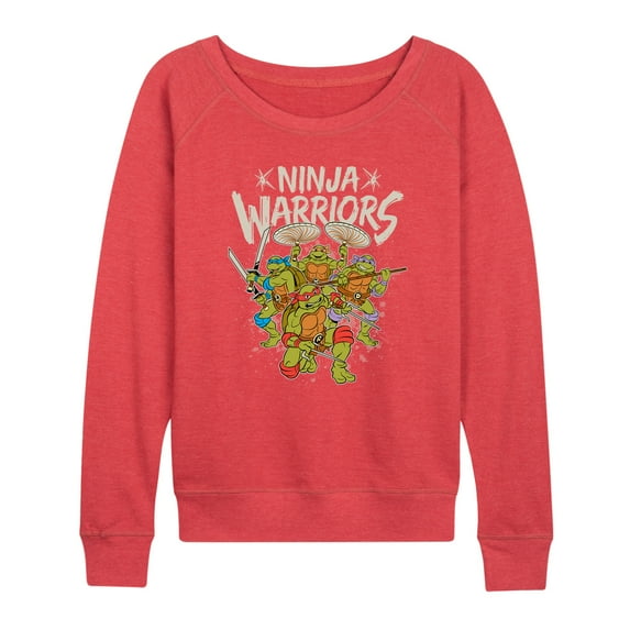 Teenage Mutant Ninja Turtles - Ninja Warriors - Women's Lightweight French Terry Pullover