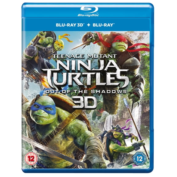 Teenage Mutant Ninja Turtles: Out of the Shadows (Blu-ray) Brian Tee Will Arnett Noel Fisher