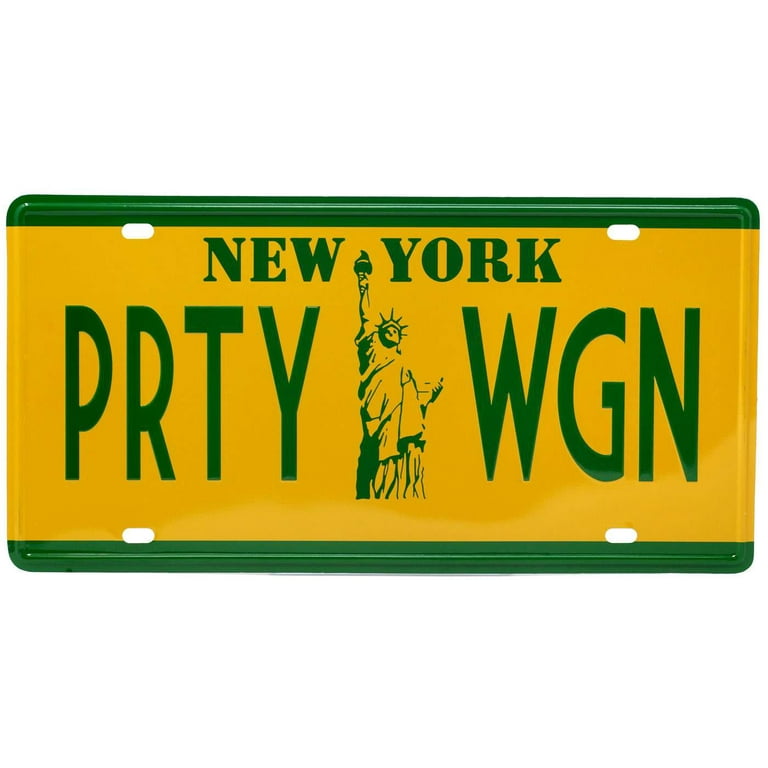 Teenage Mutant Ninja Turtles PRTY WGN License Plate Decoration