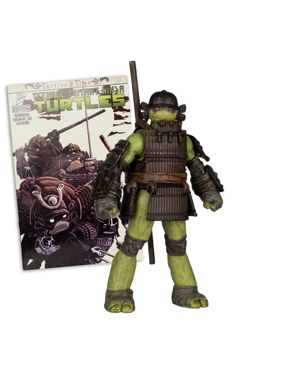 Teenage Mutant Ninja Turtles (Page Punchers) Donatello 5" Action Figure with Turtles in Time Comic - McFarlane Toys