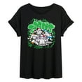 thumbnail image 1 of Teenage Mutant Ninja Turtles - Paint Logo - Women's Oversized T-Shirt, 1 of 5