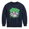 thumbnail image 1 of Teenage Mutant Ninja Turtles - Paint Logo - Toddler & Youth Crewneck Fleece Sweatshirt, 1 of 5