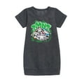 thumbnail image 1 of Teenage Mutant Ninja Turtles  - Paint Logo  - Toddler & Youth Girls Fleece Dress, 1 of 4