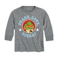 thumbnail image 1 of Teenage Mutant Ninja Turtles - Peace Love Pizza - Toddler And Youth Long Sleeve Graphic T-Shirt, 1 of 5