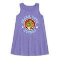 thumbnail image 1 of Teenage Mutant Ninja Turtles - Peace Love Pizza - Toddler & Youth Girls A-line Dress, 1 of 1