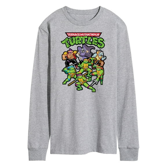 Teenage Mutant Ninja Turtles - Pixel Gaming Group - Men's Long Sleeve T-Shirt
