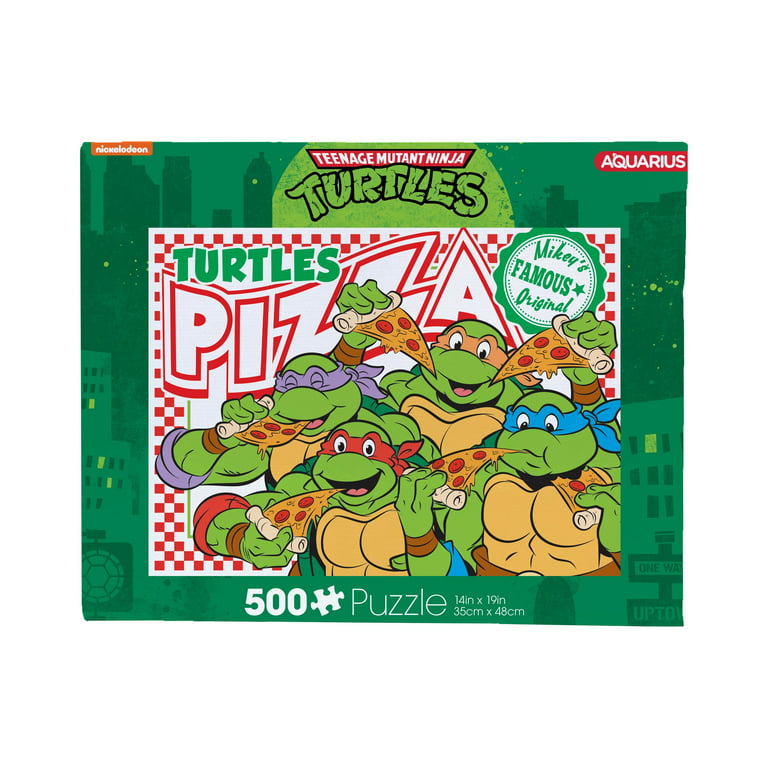 Teenage Mutant Ninja Turtles Pizza 500 Piece Jigsaw Puzzle