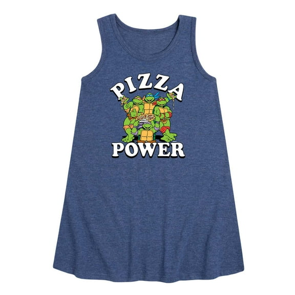 Teenage Mutant Ninja Turtles - Pizza Power - Girls Aline Dress