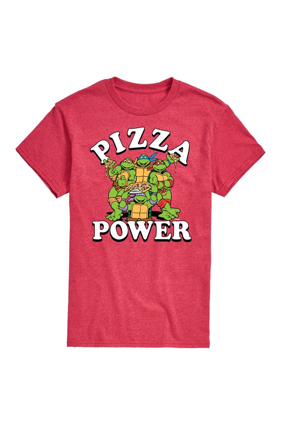 - Pizza Power - Men's Short Sleeve Graphic T-Shirt