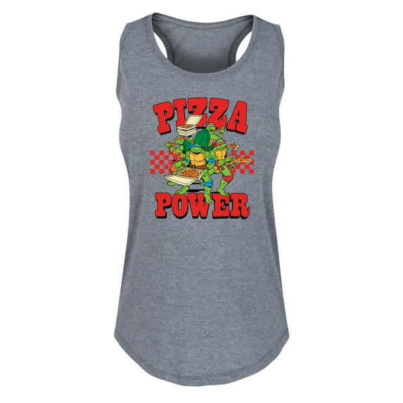 Teenage Mutant Ninja Turtles - Pizza Power - Women's Racerback Tank Top