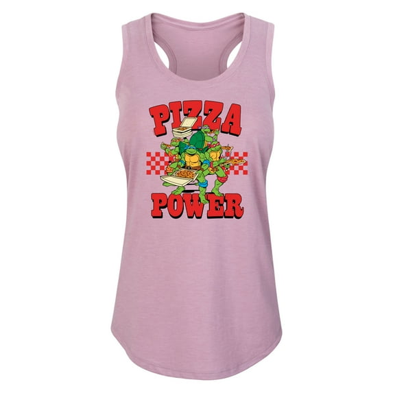 Teenage Mutant Ninja Turtles - Pizza Power - Women's Racerback Tank Top
