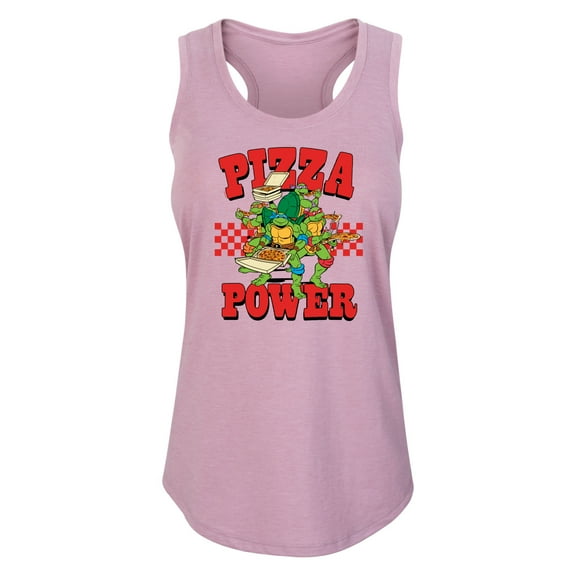 Teenage Mutant Ninja Turtles - Pizza Power  - Women's Racerback Tank Top