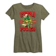 thumbnail image 1 of Teenage Mutant Ninja Turtles - Pizza Power - Women's Short Sleeve Graphic T-Shirt, 1 of 5