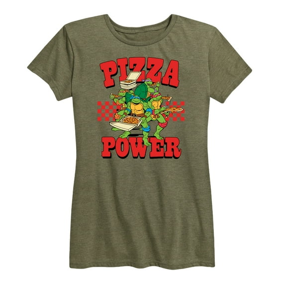 Teenage Mutant Ninja Turtles - Pizza Power - Women's Short Sleeve Graphic T-Shirt
