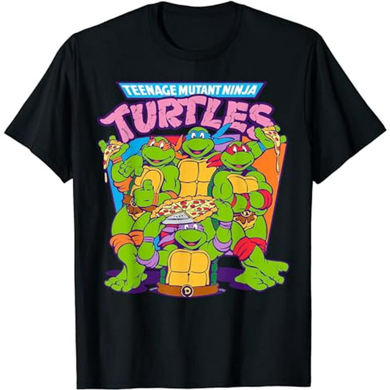 Teenage Mutant Ninja Turtles Pizza & Smiles T-Shirt Teenage Mutant Ninja Turtles Pizza & Smiles T-Shirt