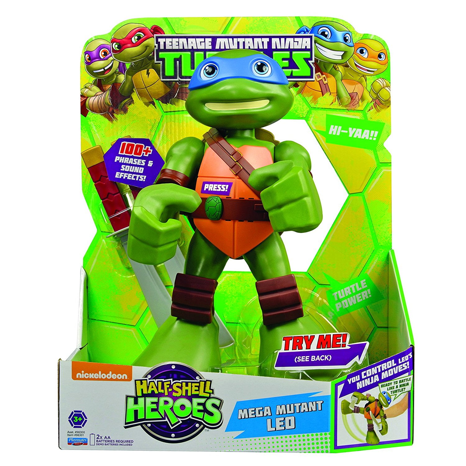 Teenage Mutant Ninja Turtles Action Figure Toy: Pre-Cool Half