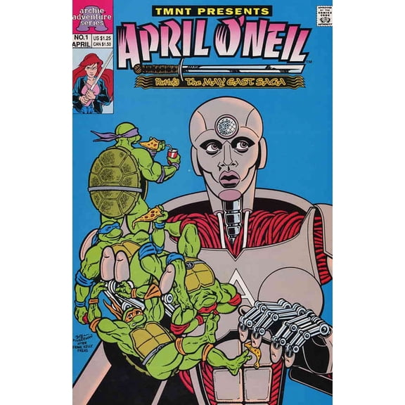 Teenage Mutant Ninja Turtles Presents: April O'Neil (May East Saga) #1 VF ; Archie Comic Book