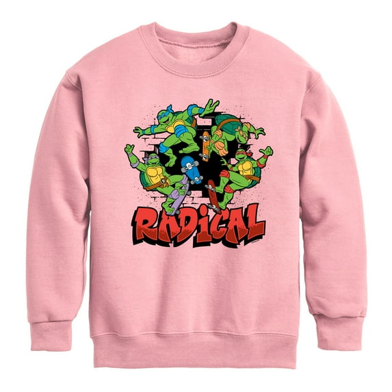 Teenage Mutant Ninja Turtles - Radical Group - Toddler & Youth Crewneck Fleece Sweatshirt