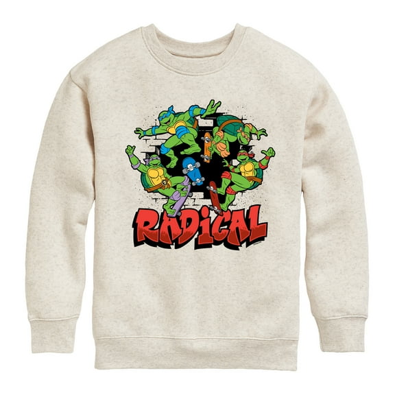 Teenage Mutant Ninja Turtles - Radical Group - Toddler & Youth Crewneck Fleece Sweatshirt