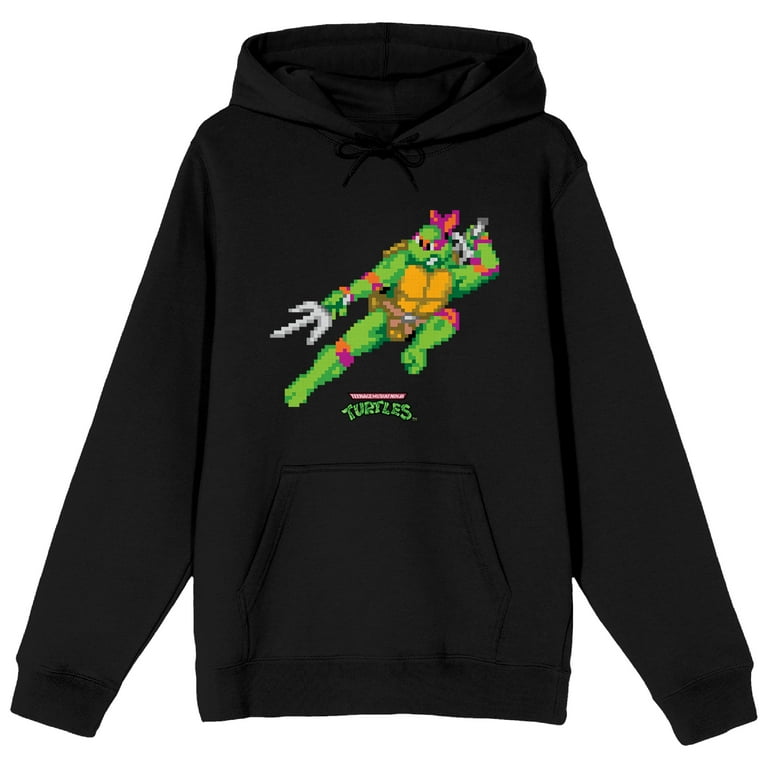 Teenage Mutant Ninja Turtles Ralph Men s Black Sweatshirt 3XL Walmart