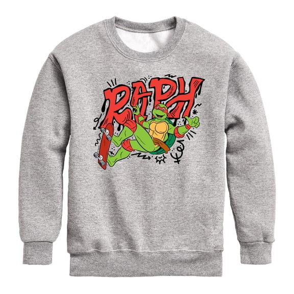 Teenage Mutant Ninja Turtles - Raph - Toddler & Youth Crewneck Fleece Sweatshirt