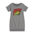 thumbnail image 1 of Teenage Mutant Ninja Turtles  - Raph  - Toddler & Youth Girls Fleece Dress, 1 of 5
