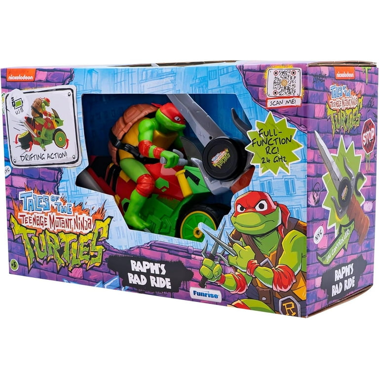 Teenage Mutant Ninja Turtles Raph's Rad Ride RC Vehicle - Walmart.com