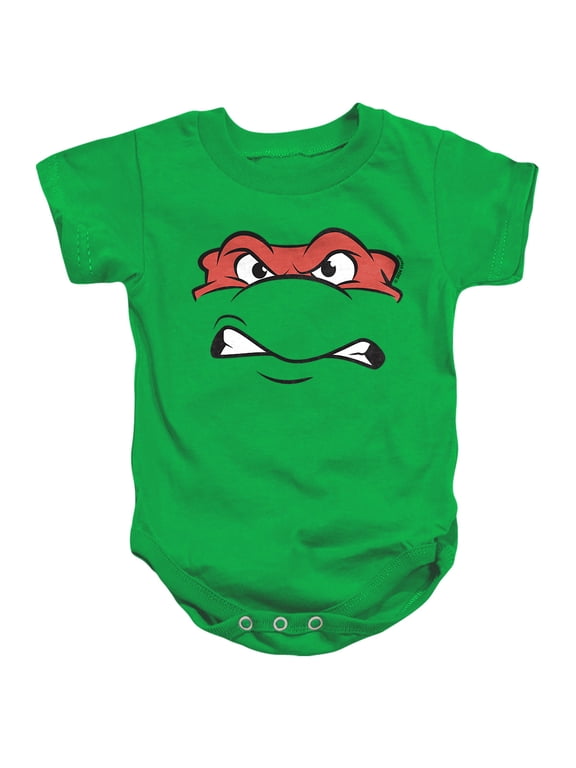 Raphael Angry Unisex Infant Snap Suit for Baby, Kelly Green, Large