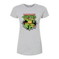 thumbnail image 1 of Teenage Mutant Ninja Turtles - Raphael Breaking Through Shirt - Juniors Fitted Graphic T-Shirt, 1 of 5