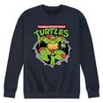 thumbnail image 1 of Teenage Mutant Ninja Turtles - Raphael Breaking Through Shirt Graphic Fleece Sweatshirt, 1 of 5