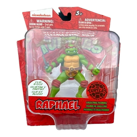 Teenage Mutant Ninja Turtles Raphael Figure Clip and Go Figurine