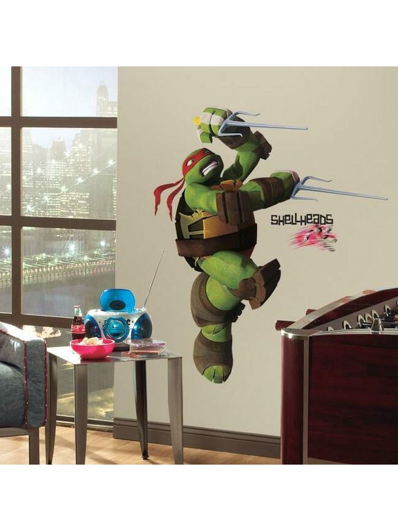 Teenage Mutant Ninja Turtles Raphael Giant Wall Decal