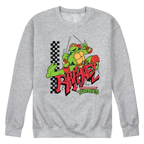 Teenage Mutant Ninja Turtles - Raphael Graffiti - Men's Crew Fleece Sweatshirt