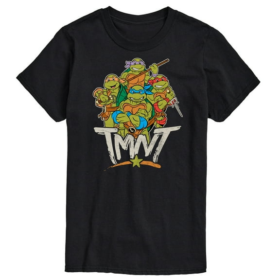 Teenage Mutant Ninja Turtles - Rebel Road Group - Men's Short Sleeve Graphic T-Shirt