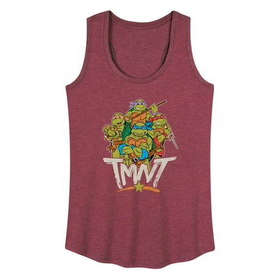 Teenage Mutant Ninja Turtles - Rebel Road Group - Women's Racerback Tank Top