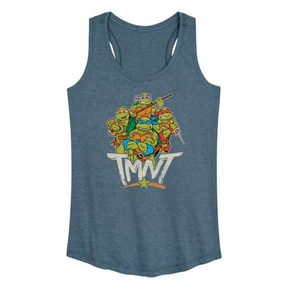 Teenage Mutant Ninja Turtles - Rebel Road Group - Women's Racerback Tank Top