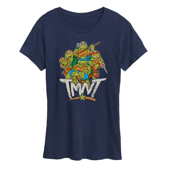 Teenage Mutant Ninja Turtles - Rebel Road Group - Women's Short Sleeve Graphic T-Shirt