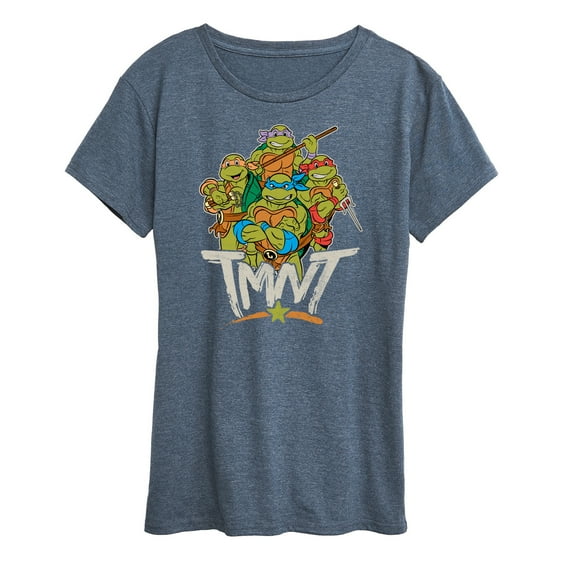 Teenage Mutant Ninja Turtles - Rebel Road Group - Women's Short Sleeve Graphic T-Shirt