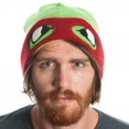 thumbnail image 1 of Teenage Mutant Ninja Turtles Red Reverisble Rolled Beanie Hat, 1 of 5