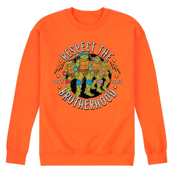 Teenage Mutant Ninja Turtles - Respect The Brotherhood - Men's Crew Neck Fleece Pullover